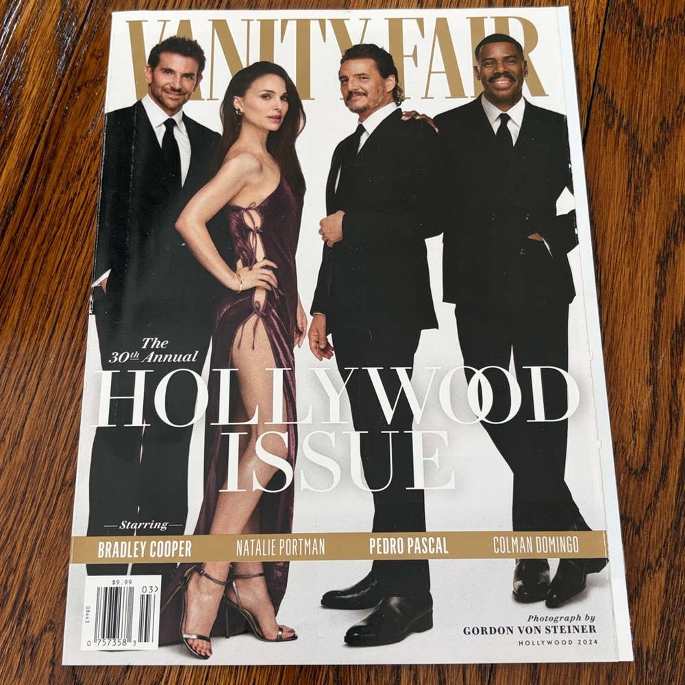 Vanity Fair Magazine Hollywood Issue 2024 - Pedro Pascal Jenna Ortega  magazines